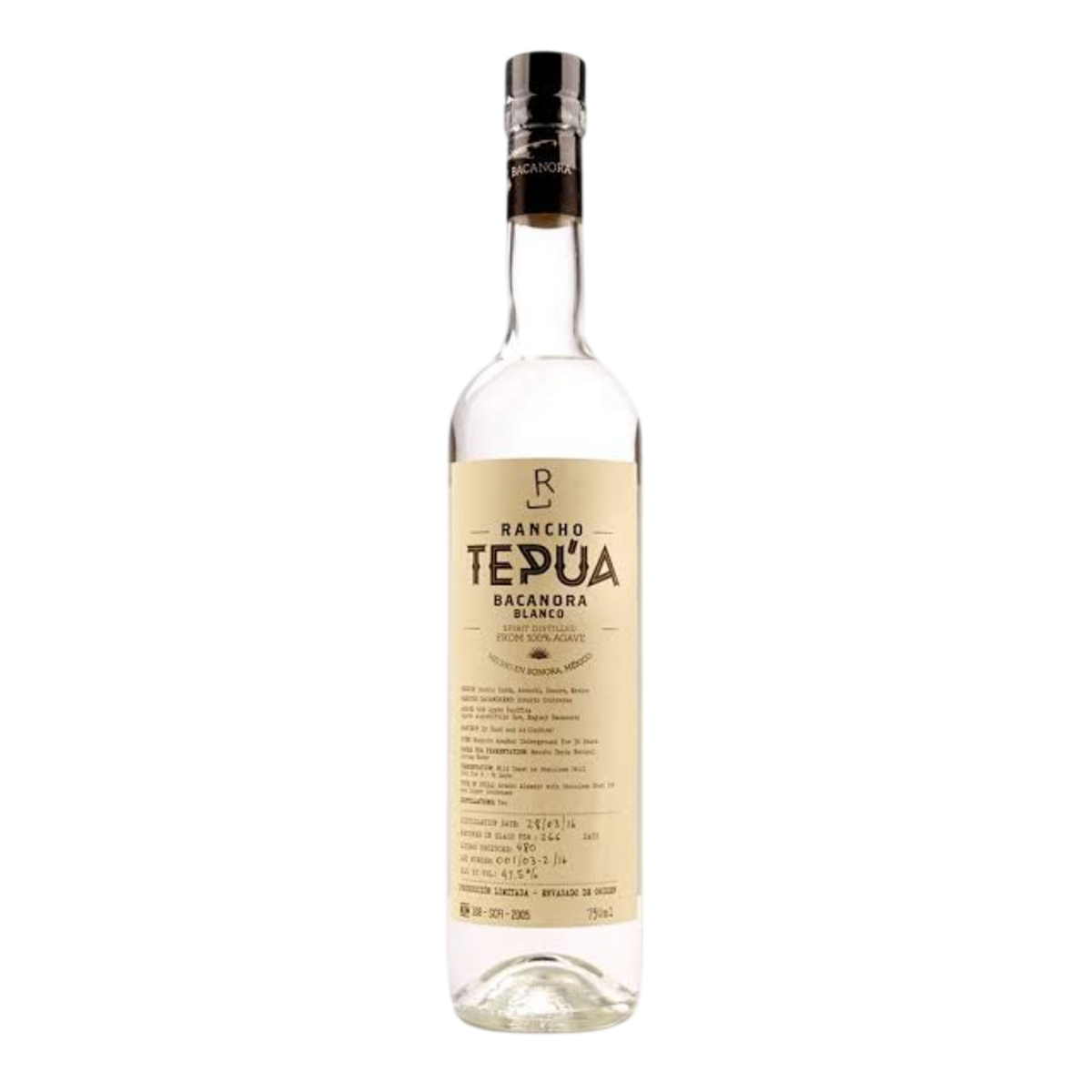 Rancho Tepua Bacanora Blanco 750 ml