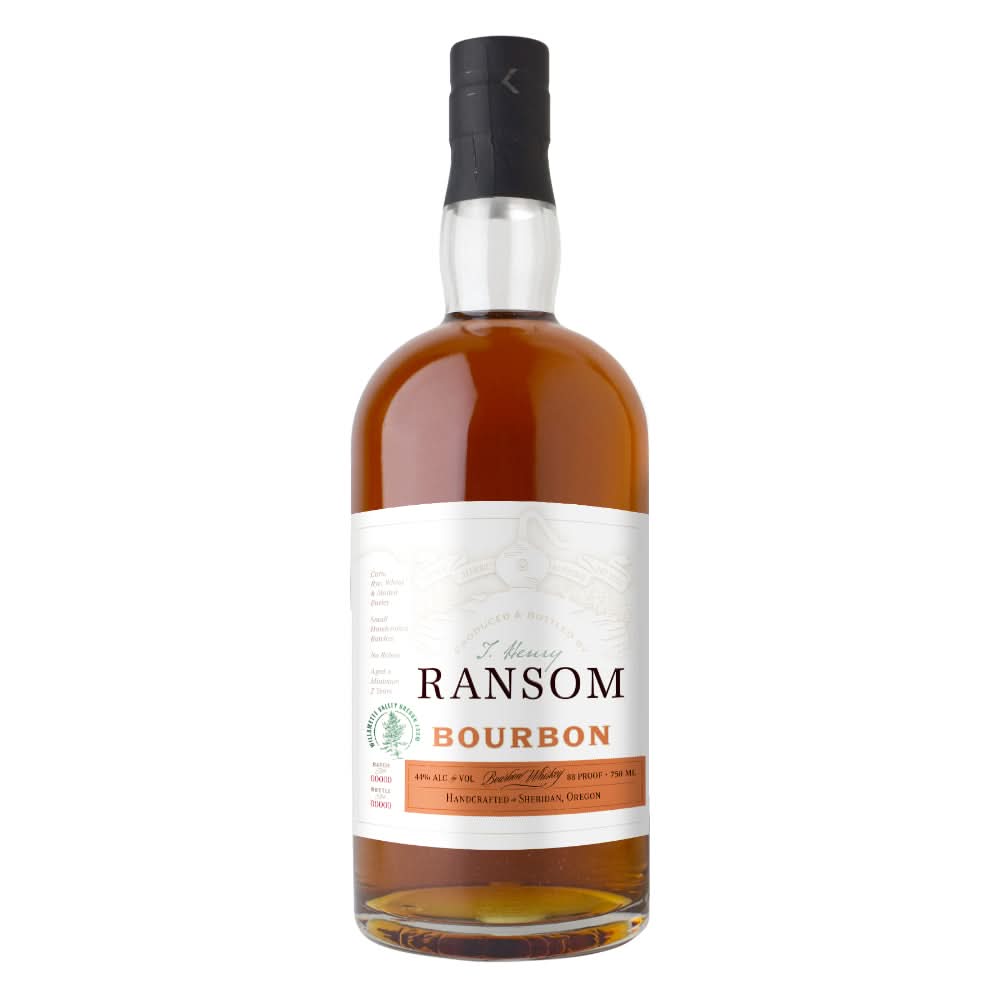 Ransom Small Batch Bourbon Whiskey 750ml