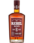 Rebel 100 6 Year Old Straight Bourbon Whiskey 750ml