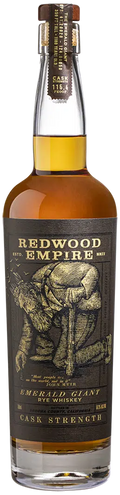 Redwood Empire Emerald Giant Cask Strength Rye Whiskey 750ml