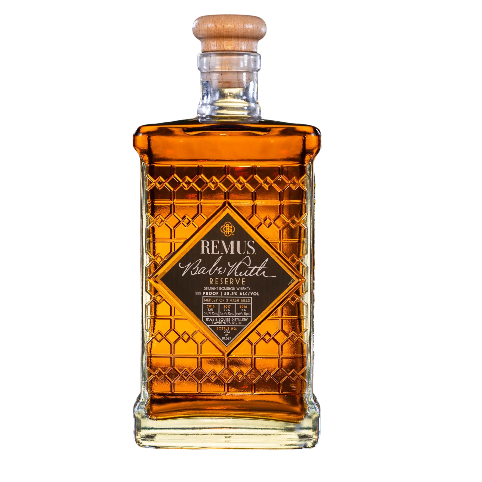 Remus Babe Ruth Reserve Straight Bourbon Whiskey 2025 750 ml