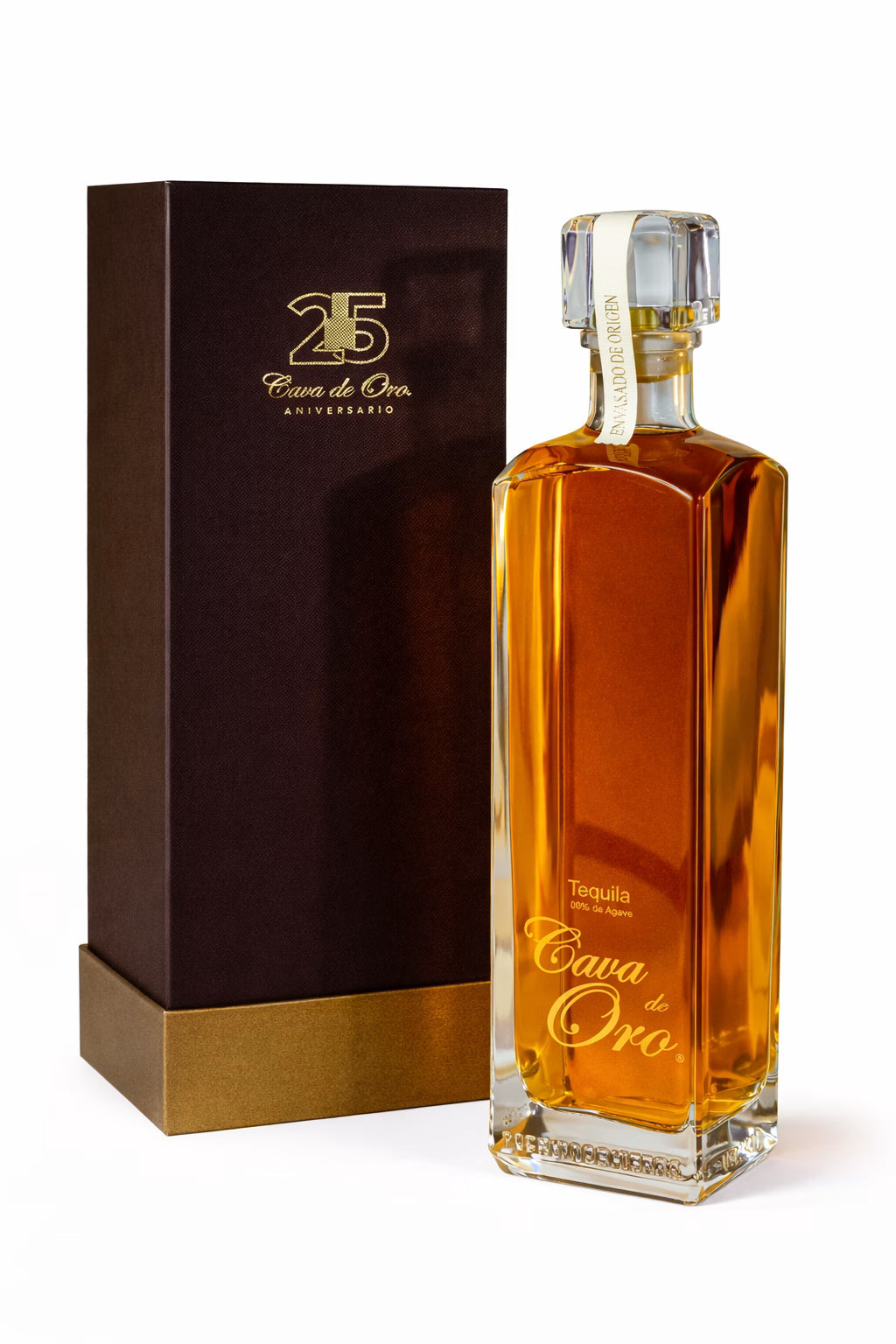 Cava de Oro 25th Aniversario Extra Anejo Tequila 750ml