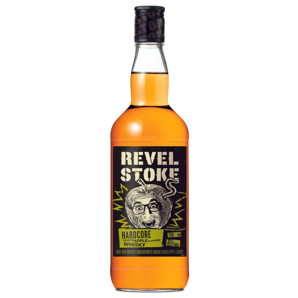 Revel Stoke Hardcore Roasted Apple Flavored Whisky 750ml