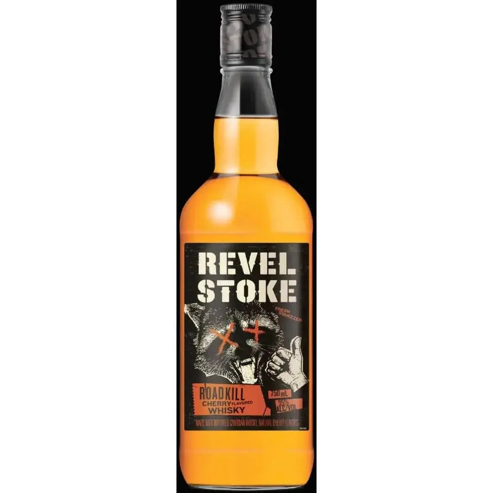 Revel Stoke Roadkill Cherry Flavored Whisky 750ml