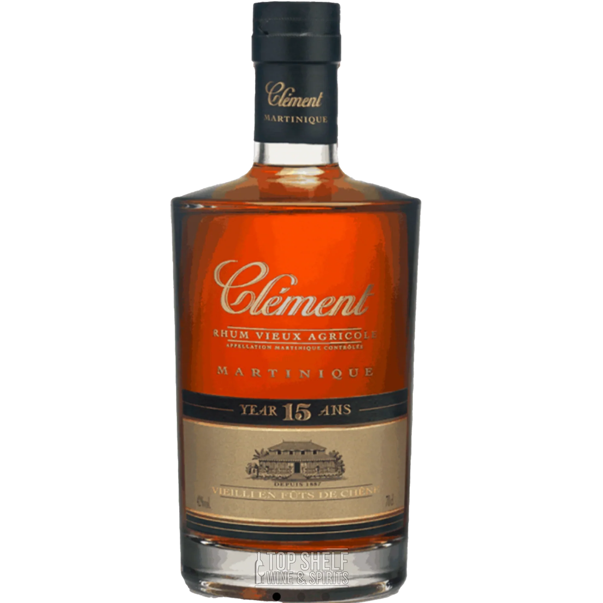 Rhum Clement 15 Year Old Vieux Agricole Grande Reserve Rum 750ml