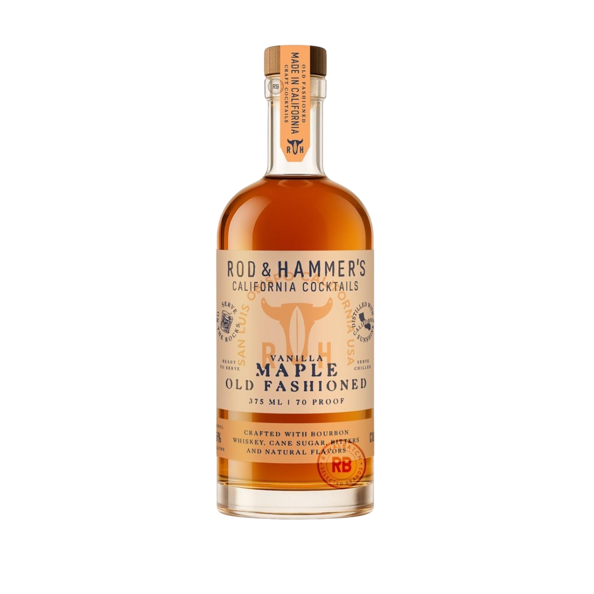 Rod & Hammer's Vanilla Maple Old Fashioned 375ml