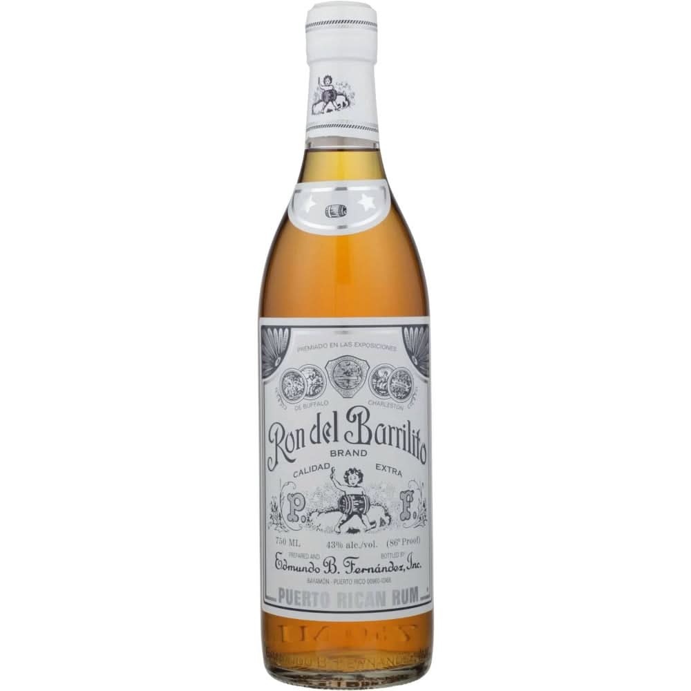 Ron del Barrilito Calidad Extra 2 Star Rum 750ml