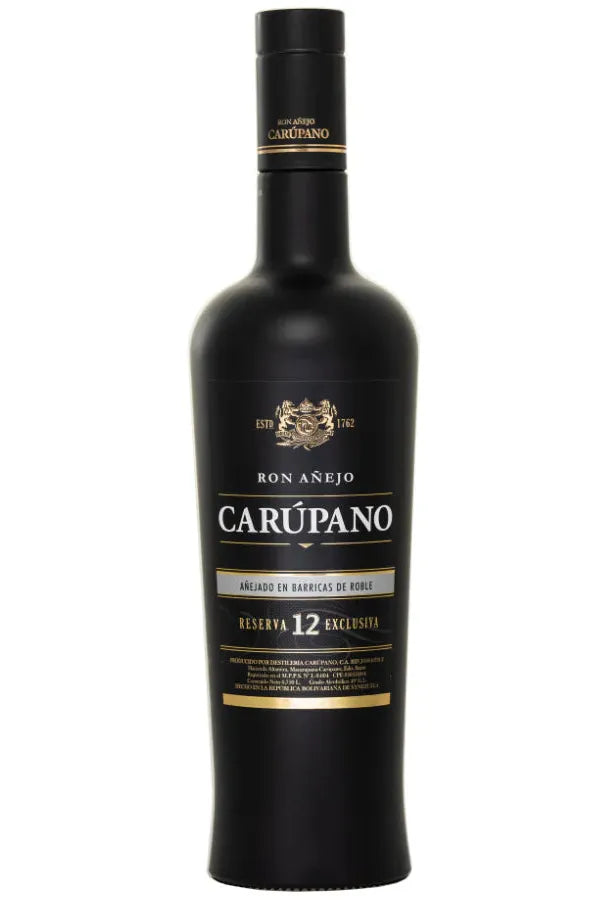 Ron Carupano 12 Reserva Exclusiva Rum 750ml