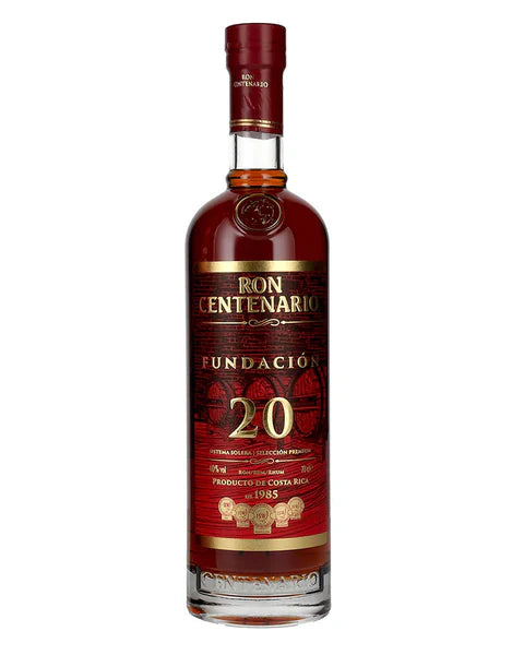 Ron Centenario Fundacion 20 Year Old Rum 750ml