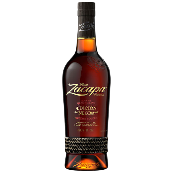 Ron Zacapa Centenario Solera Gran Reserva Edicion Negra Rum 750 ml