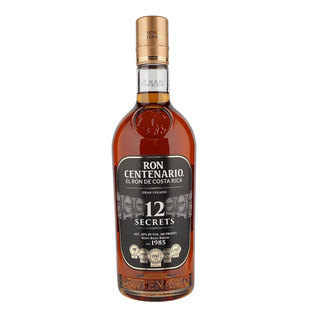 Ron Centenario Rum Secrets 12 year 750ml
