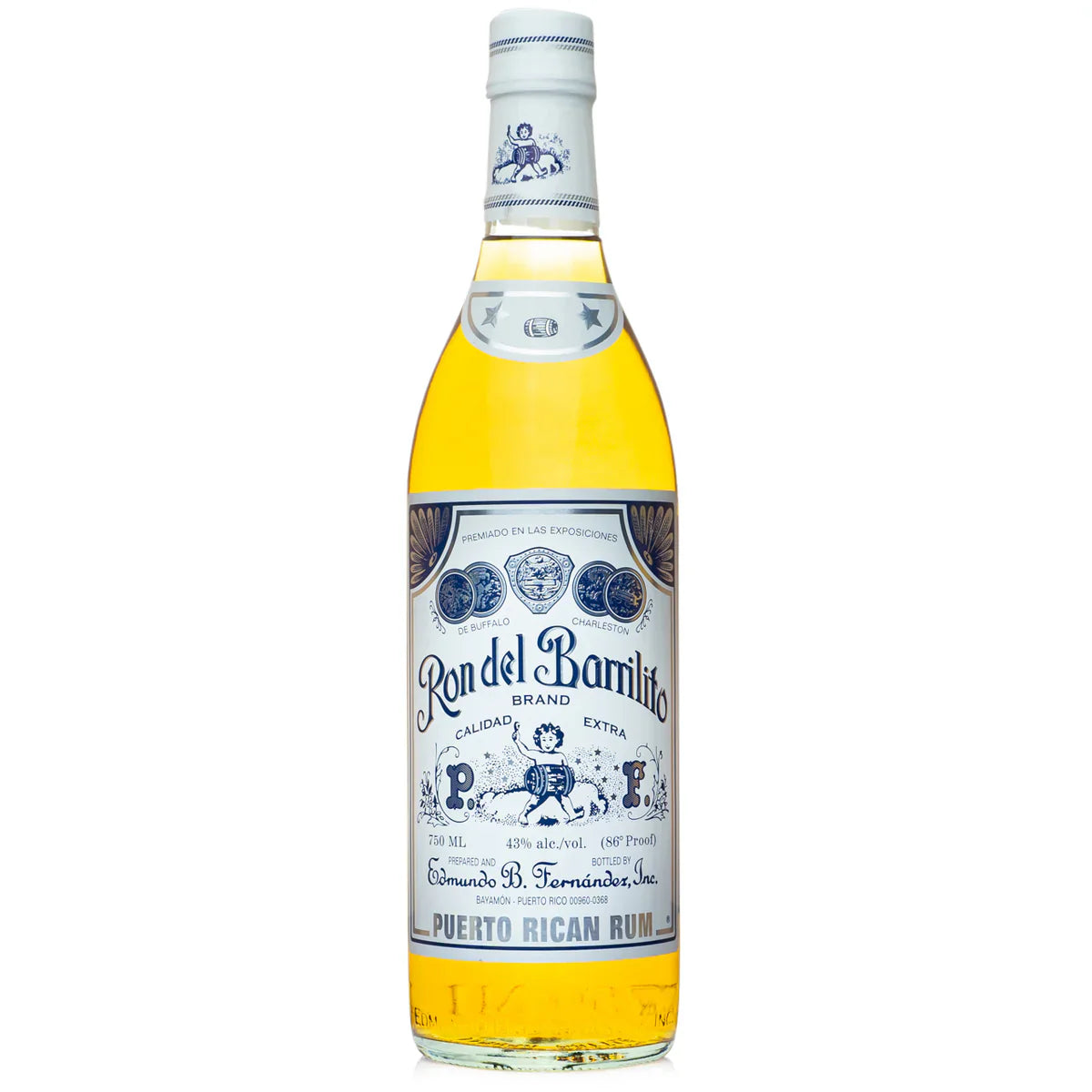 Ron del Barrilito Calidad Extra 2 Star Rum 750ml