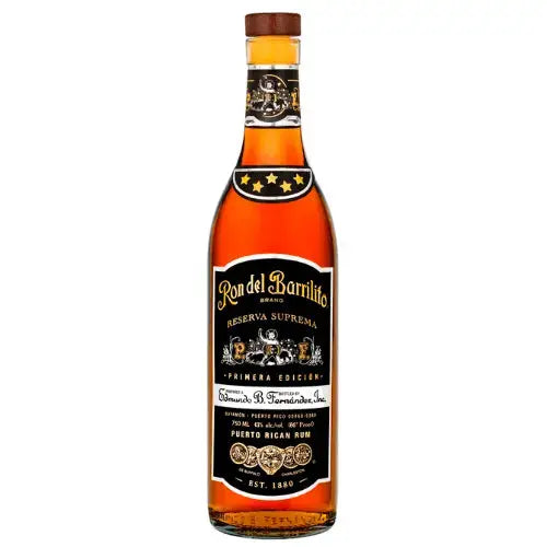 Ron del Barrilito Reserva Suprema 5 Star Rum 750ml