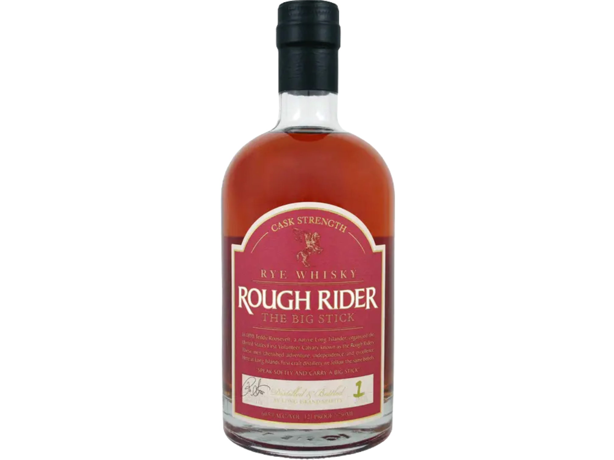 Rough Rider The Big Stick Cask Strength Rye Whisky 750ml