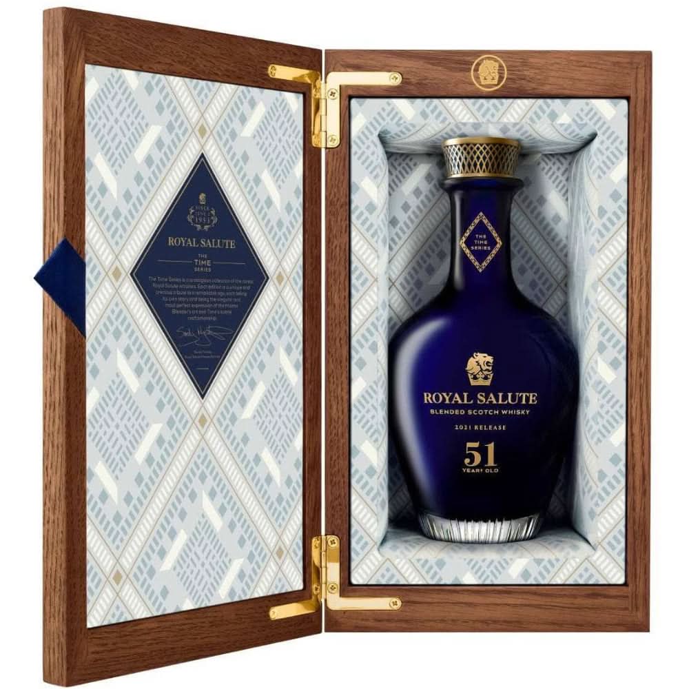 Royal Salute The Time Series 51 Year Old Blended Scotch Whisky 750ml