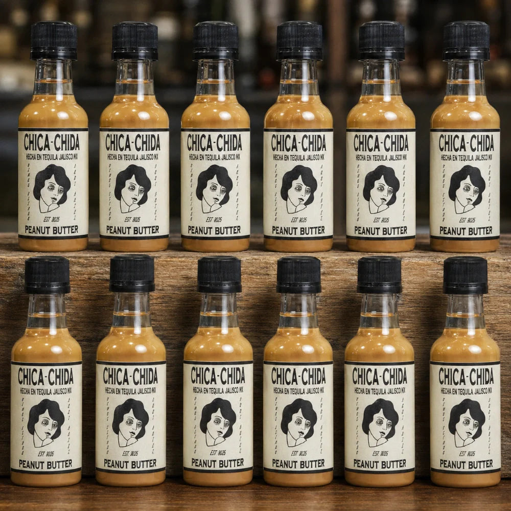 Chica Chida Peanut Butter Agave Spirit 50ml Bundle 12-Pack