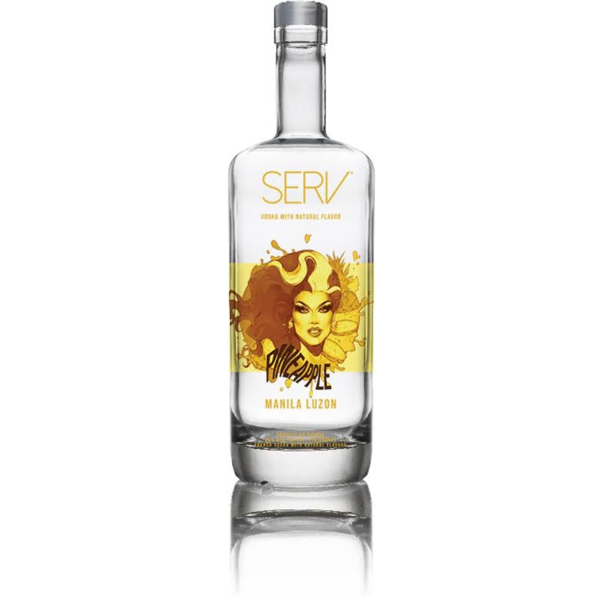SERV Vodka With Natural Flavor Pineapple, Manila Luzon 750 ml