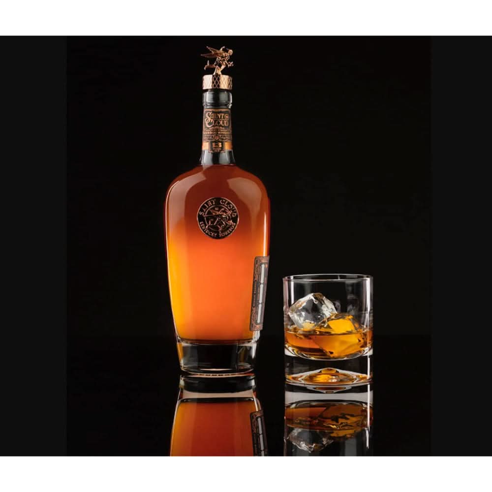 Saint Cloud Straight Bourbon Single Barrel Cask Strength 7 Year Old 123.9 Proof Bourbon Whiskey 750ml