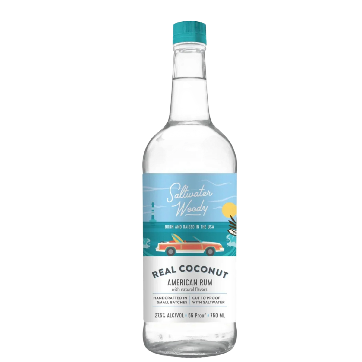 Saltwater Woody Real Coconut Rum 750ml