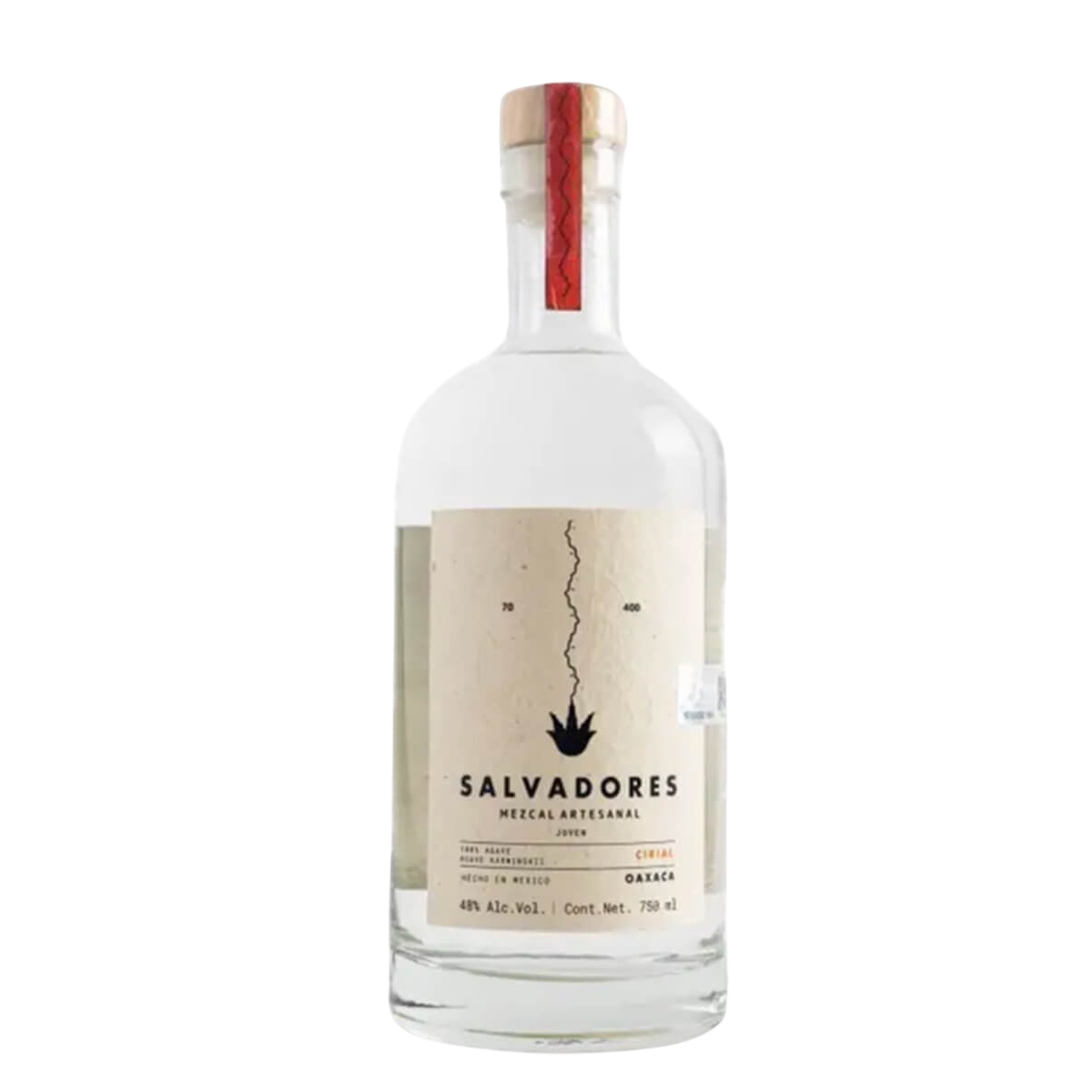 Salvadores Mezcal Artesanal Cirial Joven 750 ml