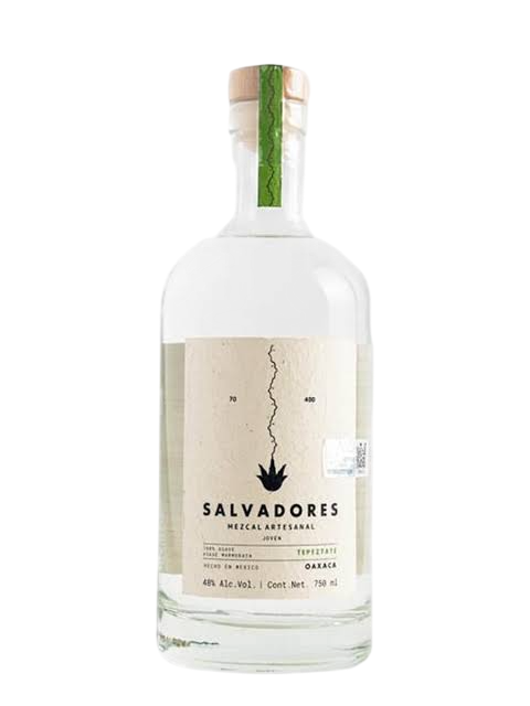 Salvadores Mezcal Artesanal Tepeztate Joven 750 ml