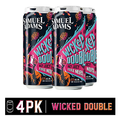 Samuel Adams Wicked Double New England India Pale Ale Beer 16-Oz Can 4-Pack