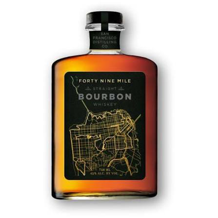 San Francisco Distilling Co. Forty Nine Mile Straight Bourbon Whiskey 750ml