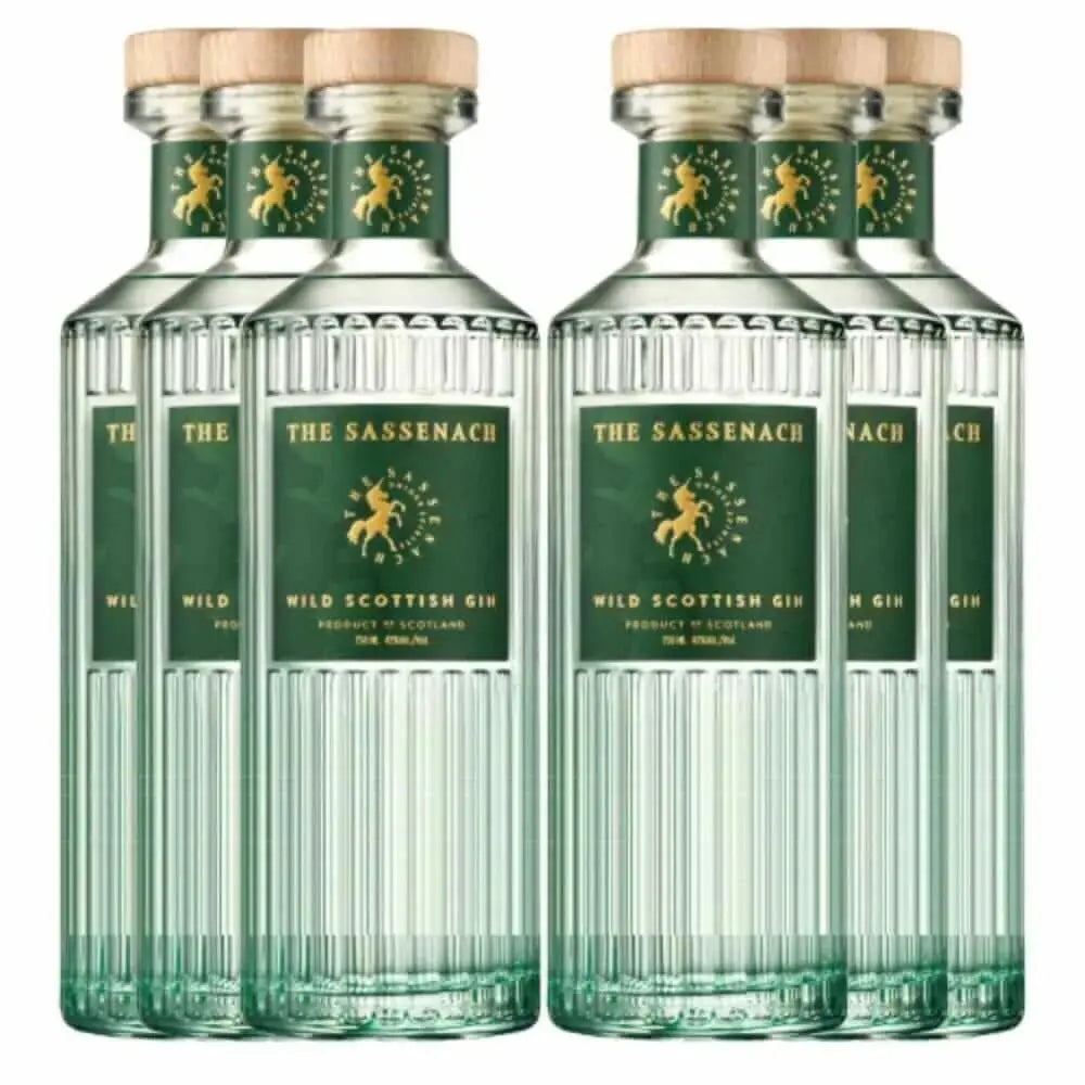 Sassenach Wild Scottish Gin 750ml Bundle 6-Pack
