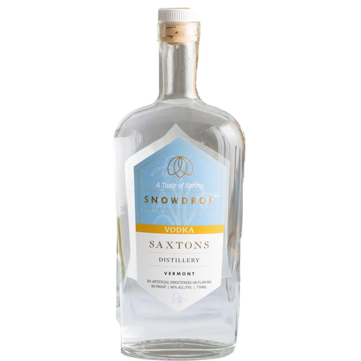 Saxtons Distillery Snowdrop Vodka 750ml
