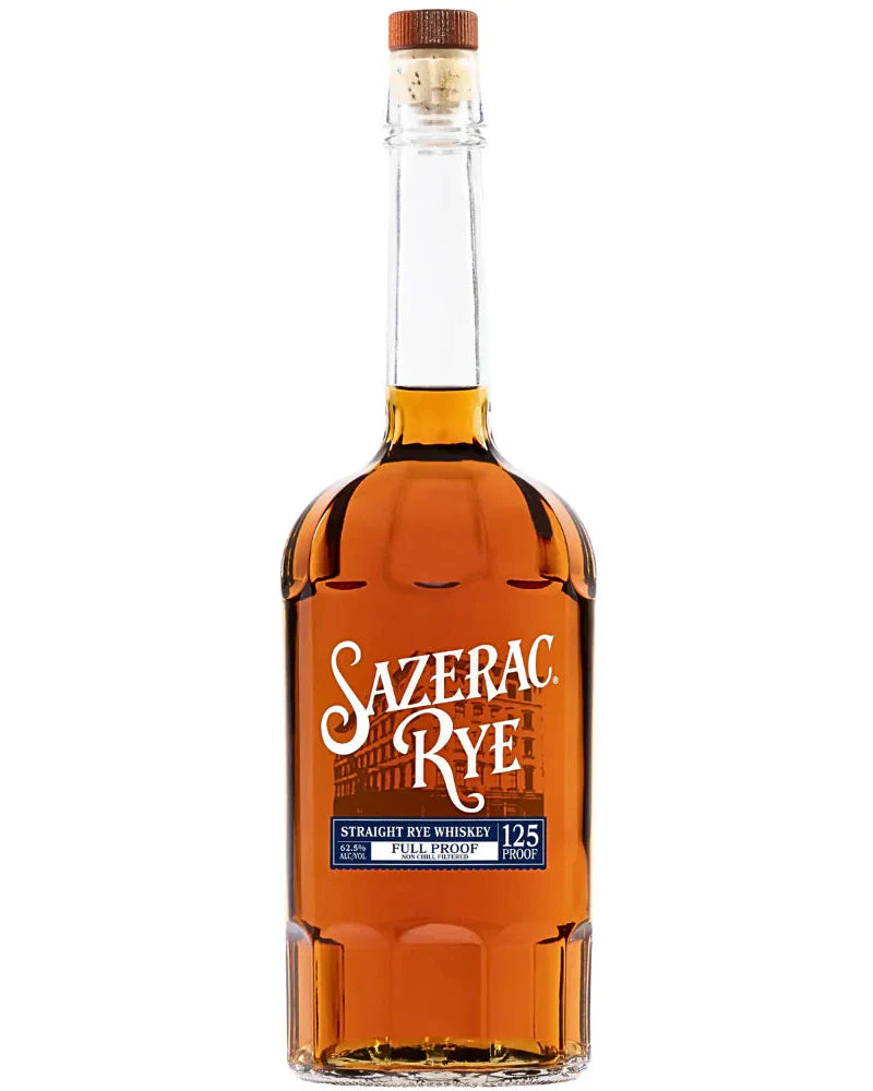 Sazerac Full Proof 125 Proof Straight Rye Whiskey 750ml