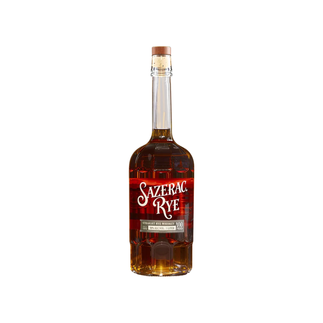 Sazerac Straight Rye Whiskey 100 proof 1 L