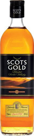Scots Gold Whisky Blended Scotch Whiskey Black Label 750ml