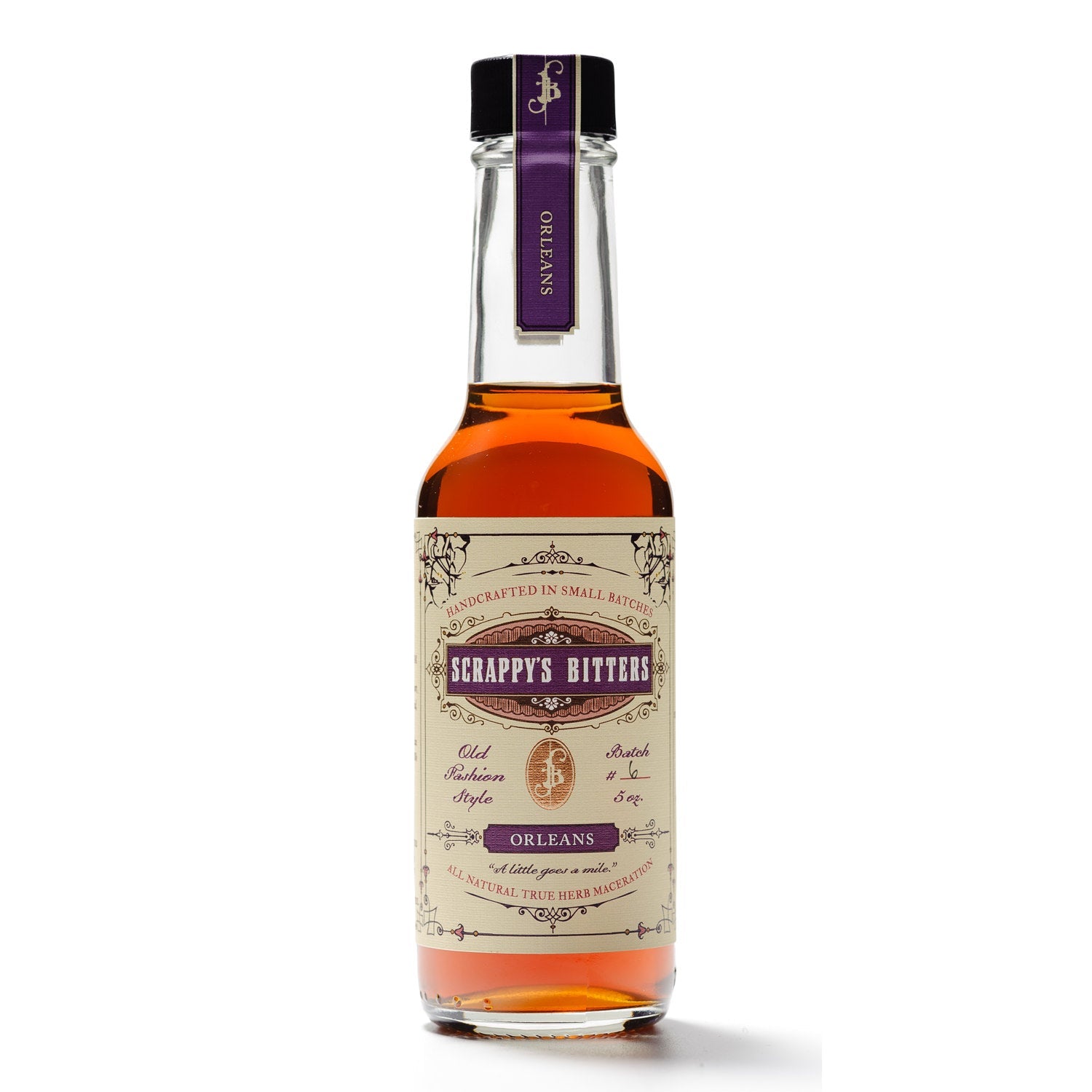 Scrappy's Orleans Bitters Non Alcoholic 5-Oz