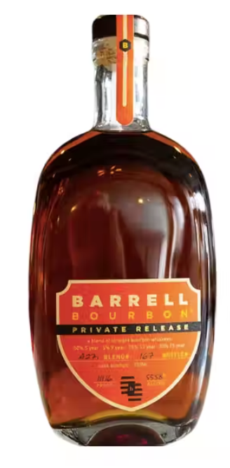 Barrell Craft Spirits Private Release Barbados Rum Cask Finish Kentucky Whiskey 750ml