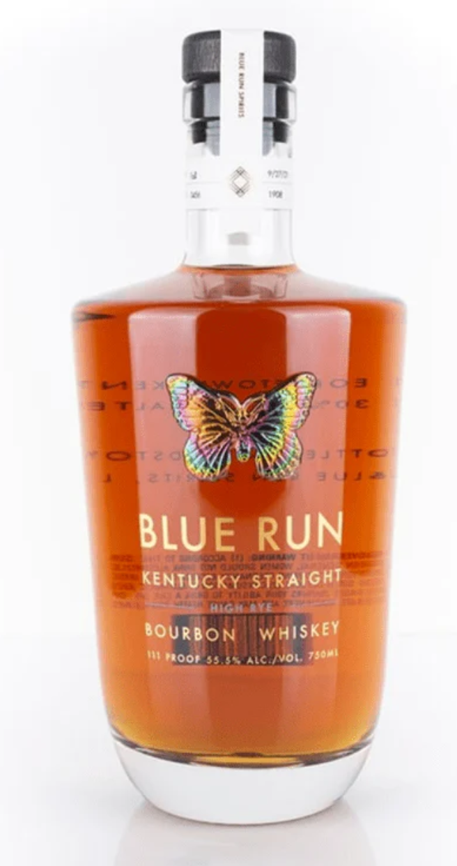 Blue Run High Rye 111 Proof Kentucky Straight Bourbon Whiskey 750ml