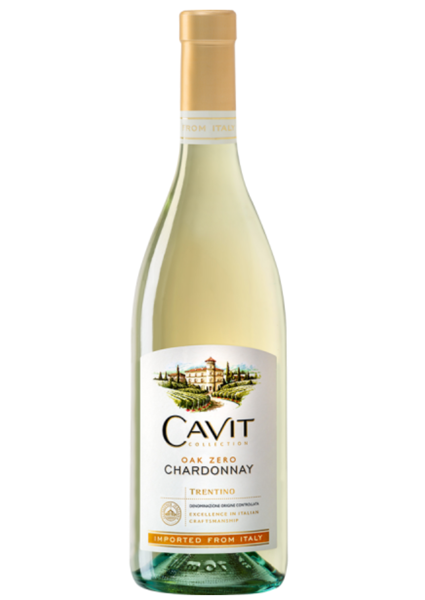 Cavit Oak Zero Chardonnay Trentino 750ml