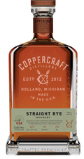 Coppercraft Distillery Straight Rye Whiskey 750ml