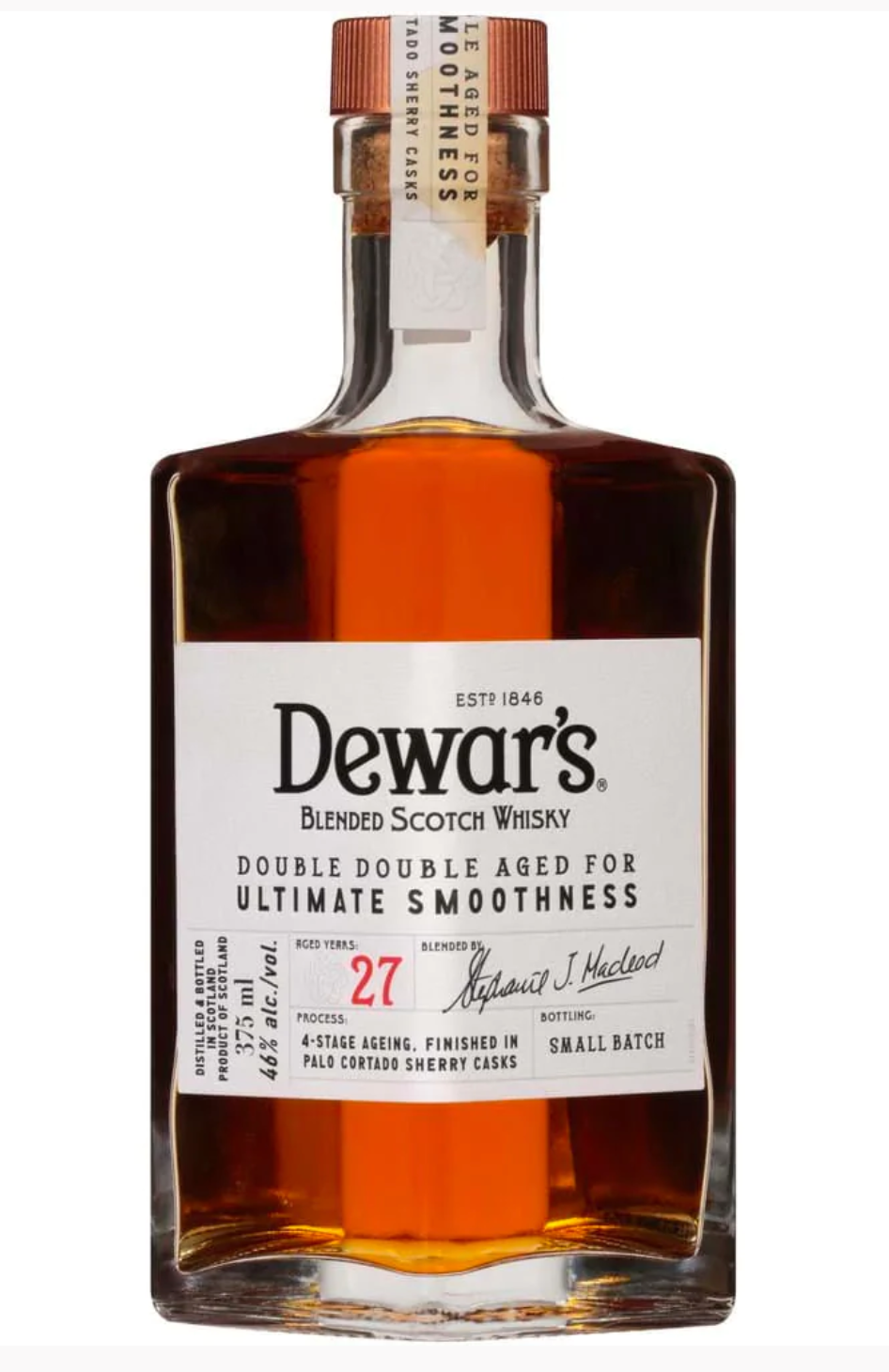 Dewar's Double Double 27 Year Old Blended Scotch Whisky 375ml