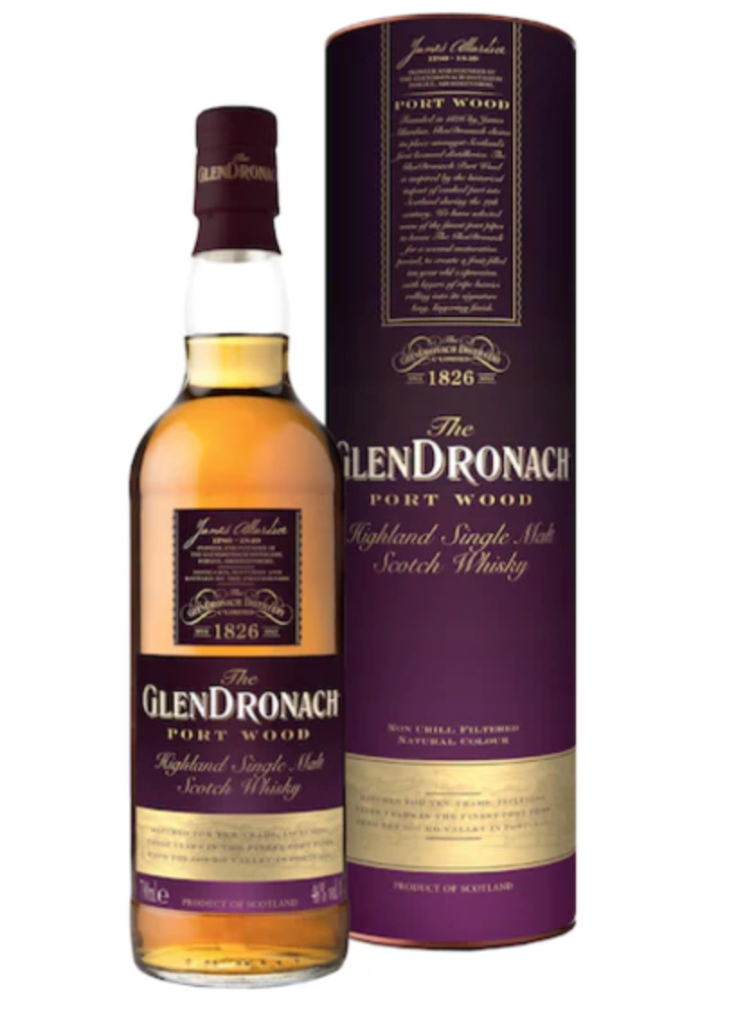 Glendronach Port Wood Single Malt Scotch Whisky 750ml