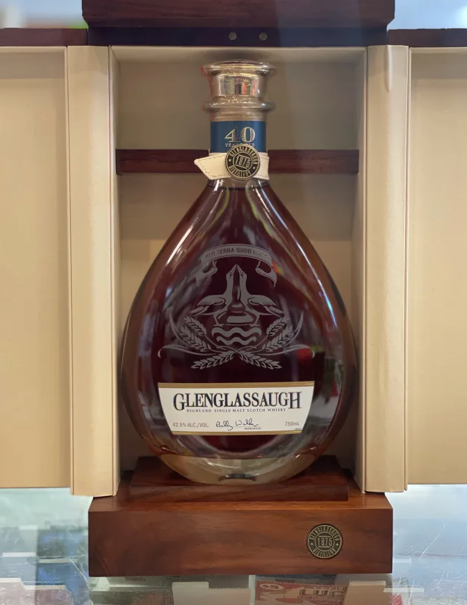 GlenAllachie Billy Walker 40 Year Old Speyside Single Malt Scotch Whisky 750ml