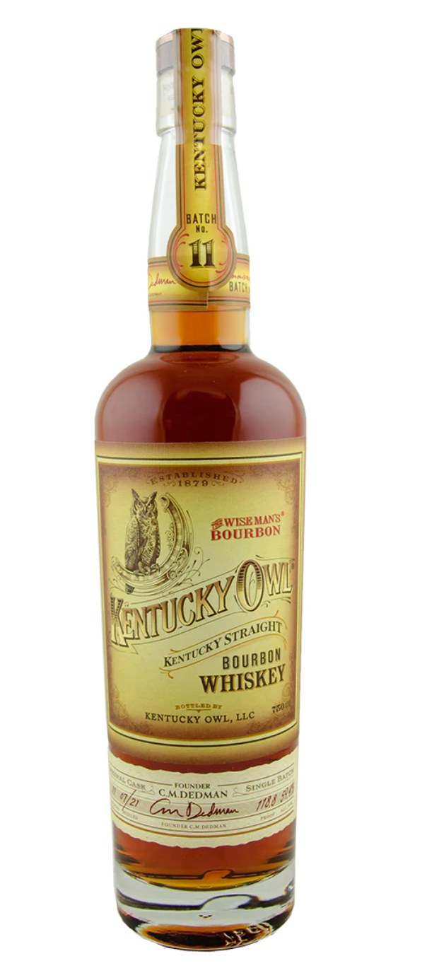Kentucky Owl Batch 11 Straight Bourbon Whiskey 750ml
