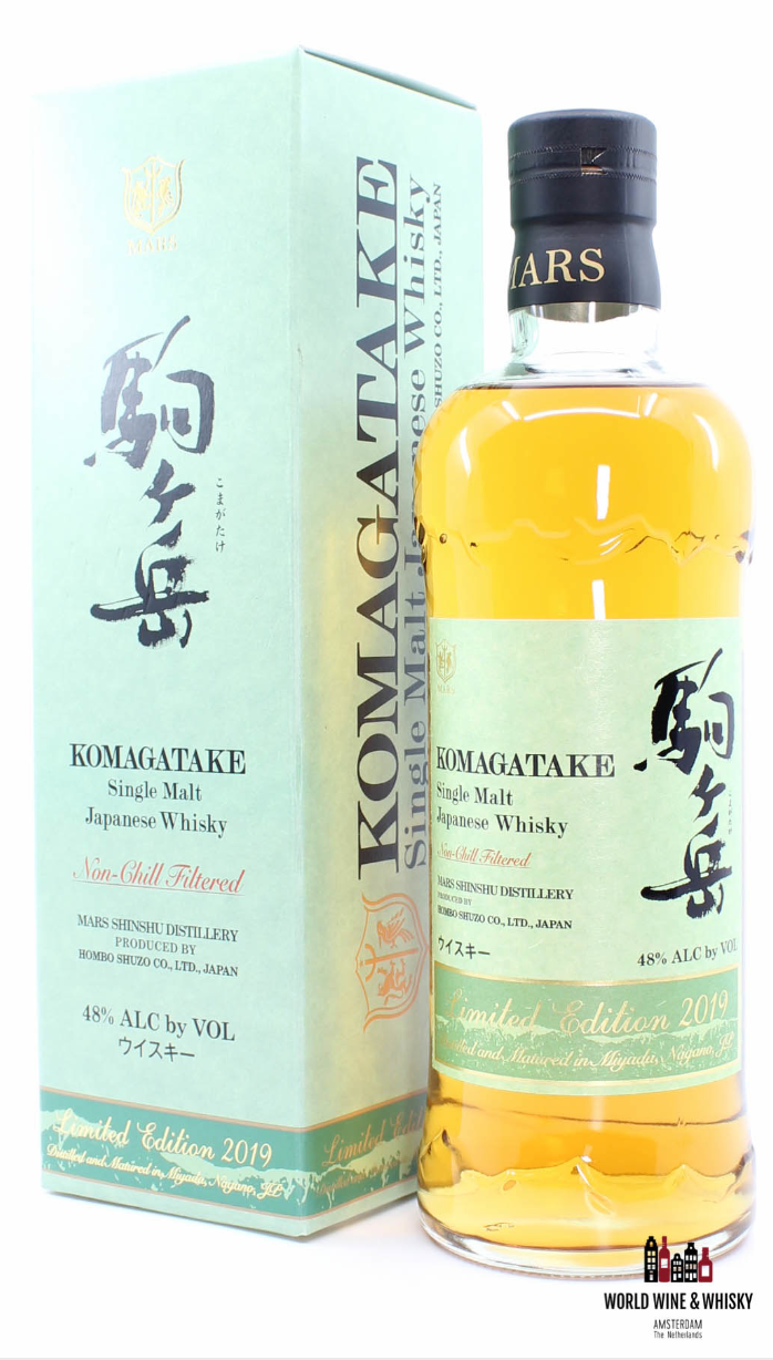 2019 Mars Komagatake Limited Edition Single Malt Japanese Whisky