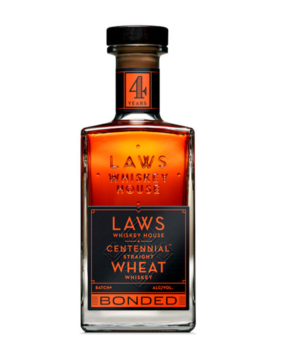 A.D. Laws Centennial Bonded 4 Year Old Straight Wheat Whiskey 750ml