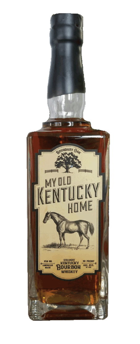 Boundary Oak My Old Kentucky Home Straight Bourbon Whiskey 750ml