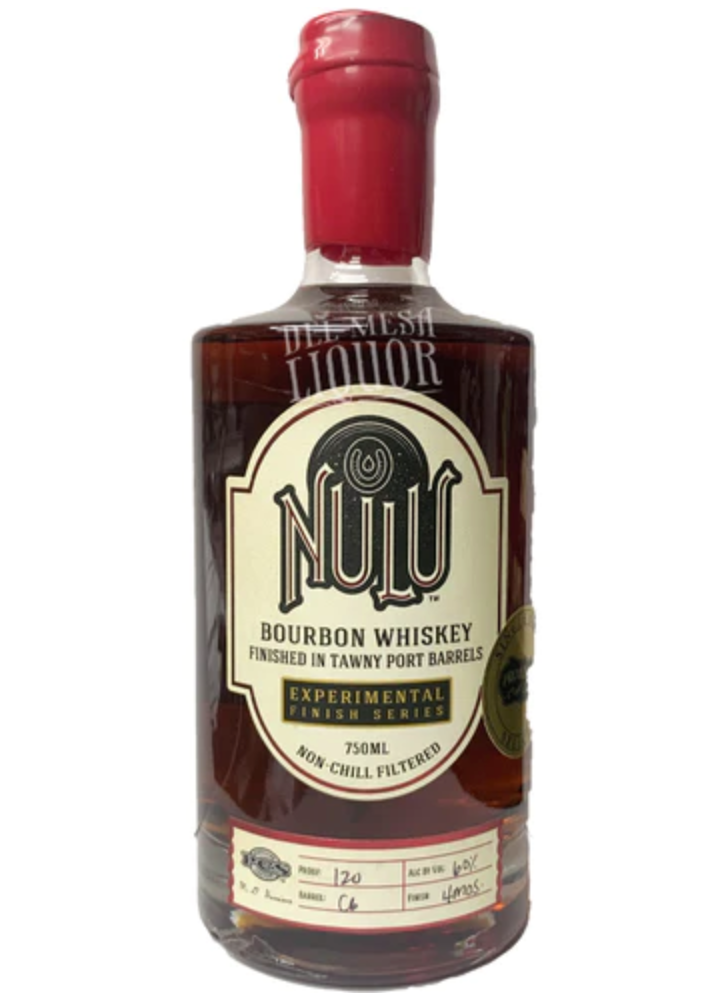 Nulu Tawny Port Barrel Finished Bourbon Whiskey 750ml