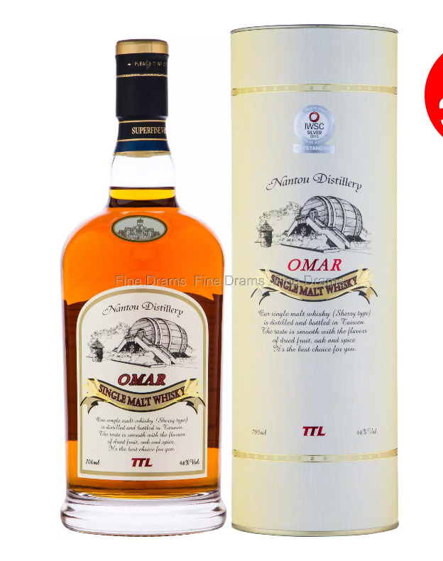 Omar Sherry Type Single Malt Whisky 750ml