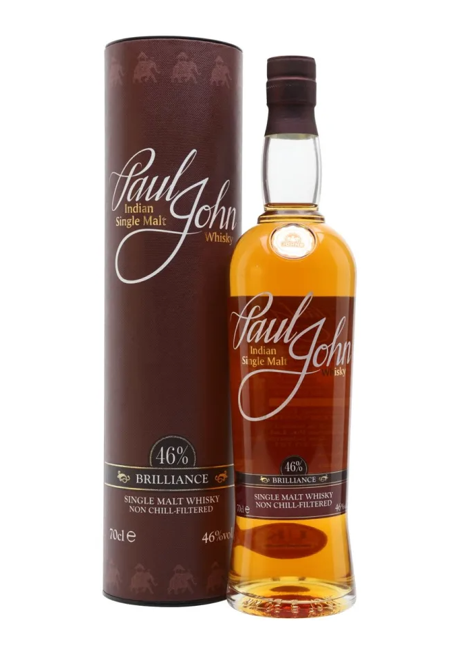 Paul John A Hint of Peat Indian Single Malt Whisky 750ml