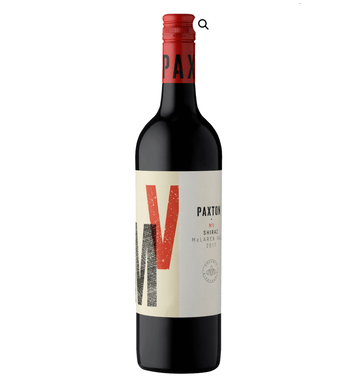 Paxton MV Shiraz 750ml