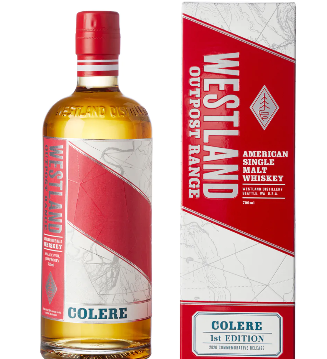 Westland Colere 1st Edition American Single Malt Whiskey 750ml