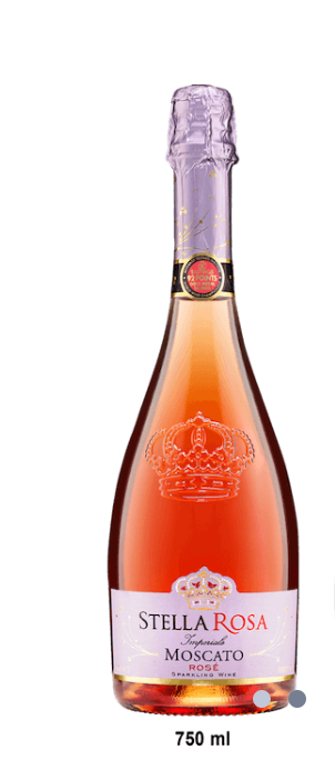 Il Conte Stella Rosa Imperiale Moscato Spumante Rose 750ml